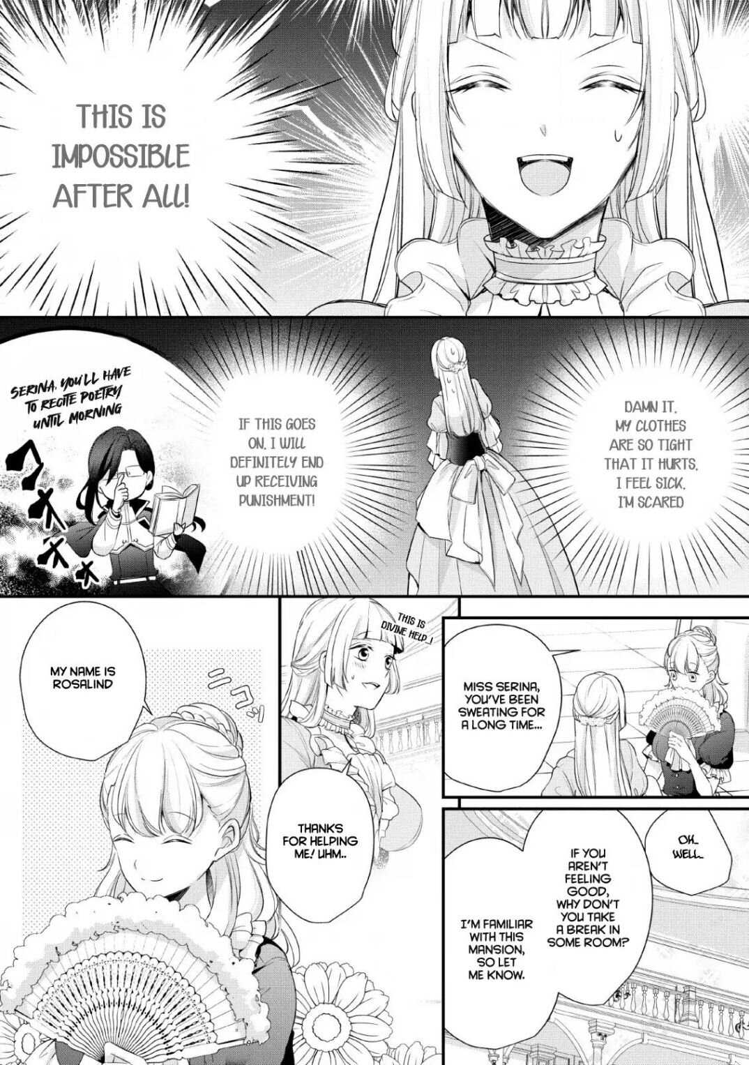 A bellicose lady got reincarnated!? ~It's an impossibly hard game where I would die if I don't fall in love Chapter 1 8